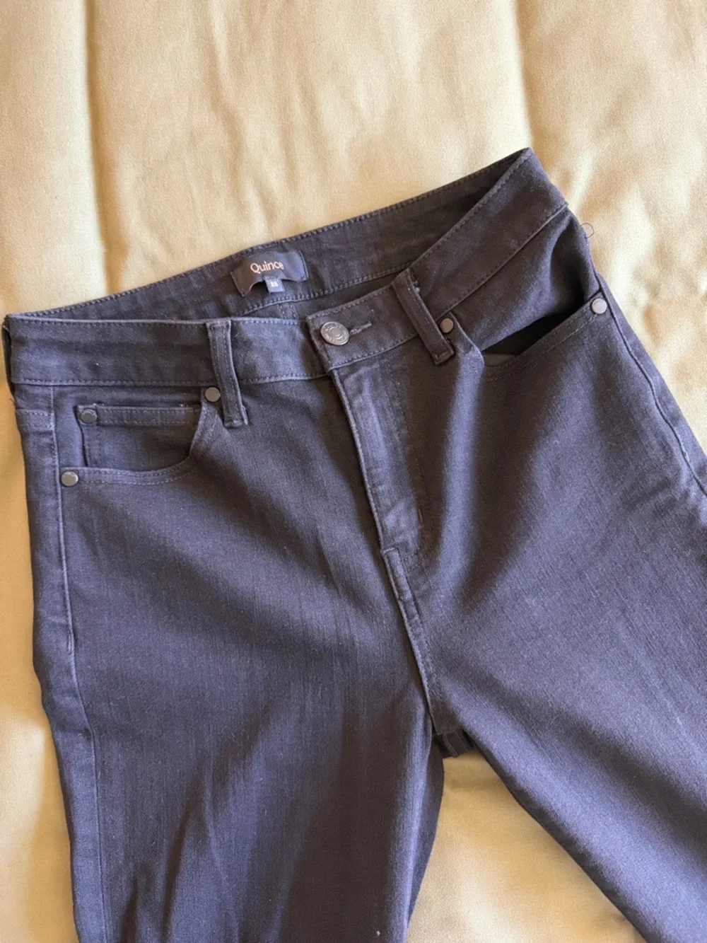 {QUINCE} Bella Straight-Leg Jeans 26x26 - Picture 9 of 12